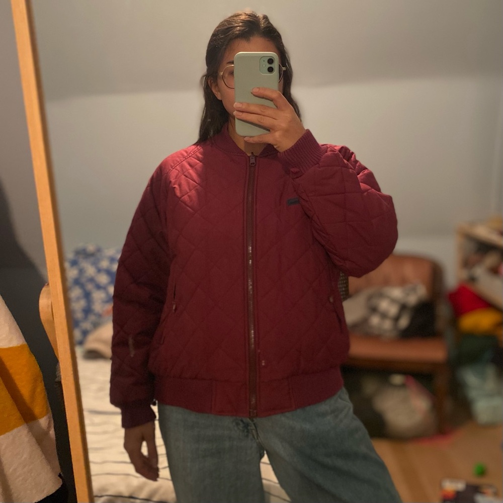 Columbia Women's Quilted Cranberry Bomber Jacket